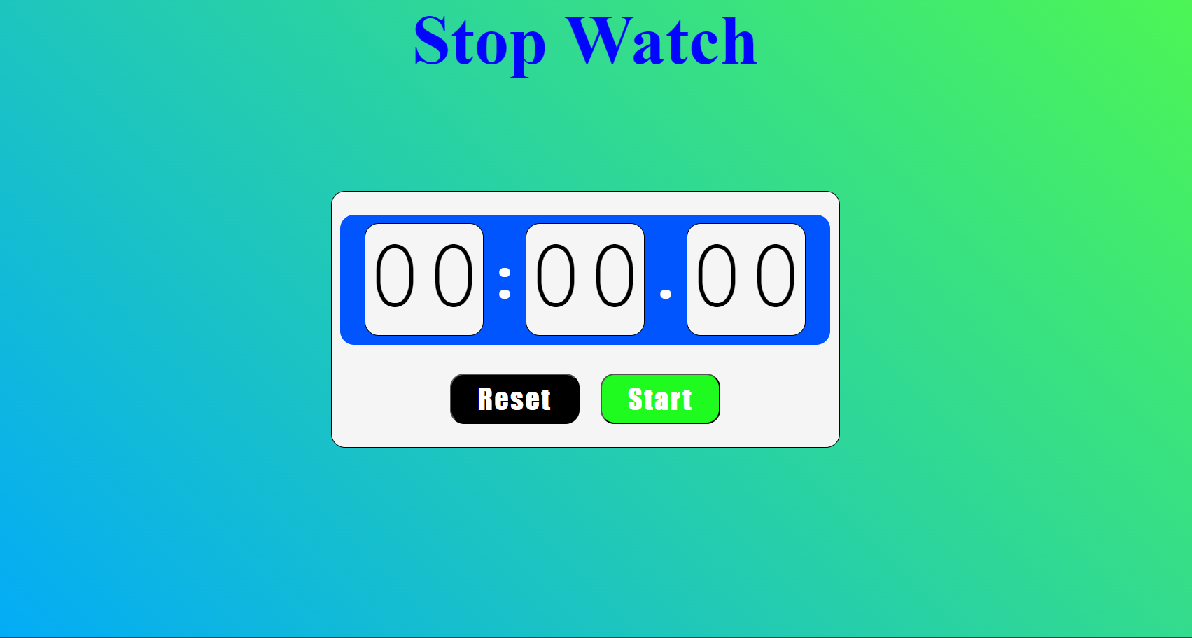 StopWatch